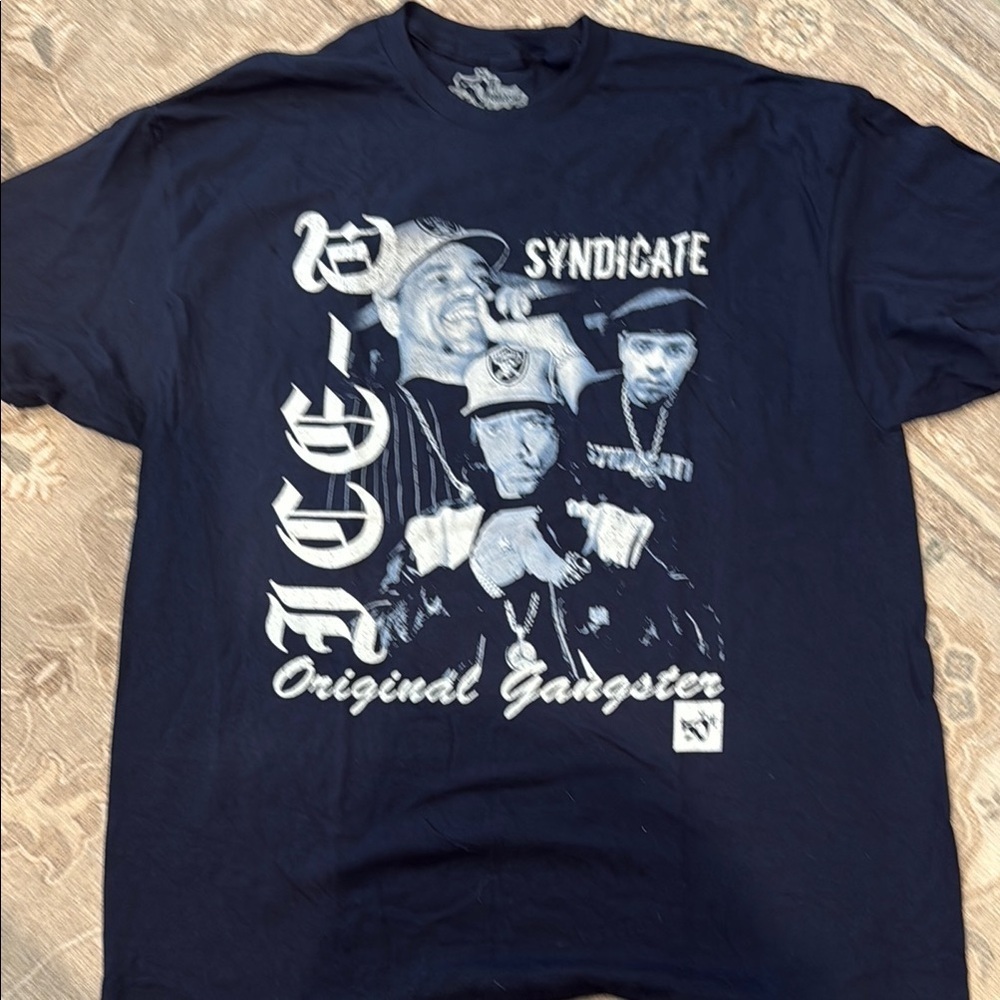 NWOT ICE T Men's Black Graphic T-Shirt sz xl